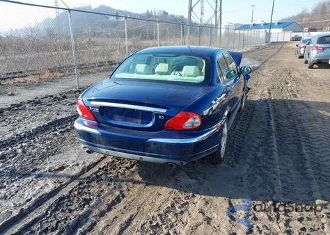 2004 Jaguar X-Type 3.0 из США, поврежденный, VIN SAJEA51C04WE09051